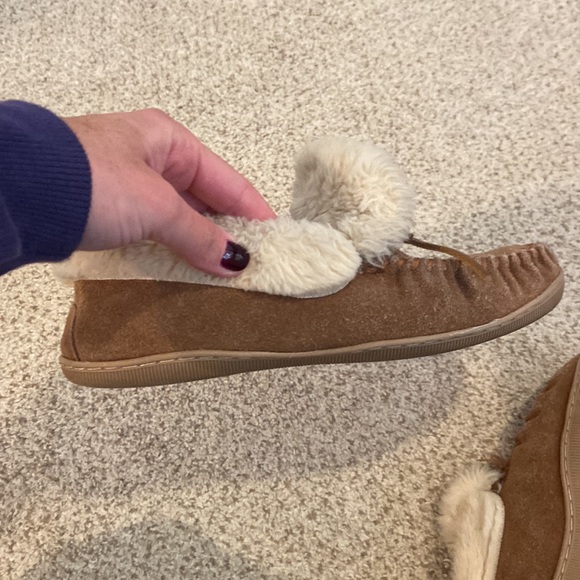 🌟J.Crew Lodge Moccasins in Dark Nutmeg, size 8🌟 - Picture 8 of 12